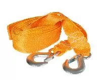 Трос буксировочный AB-2K 2000кг длина 4.8м, ленточный (с крюками) АВТОСТОП /1/50