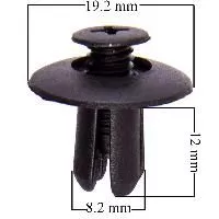 Клипса SKYWAY MAZDA 323/323F/BT-50/CX-5/CX-7/CX-9/DEMIO/MAZDA 2/MAZDA MPV/XEDOS-6/BONGO 005 (min25)