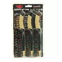 Набор щеток по металлу RF-340131625 в пластиковом корпусе с прорез. рук-ми3пр. в блистере ROCKFORCE /1