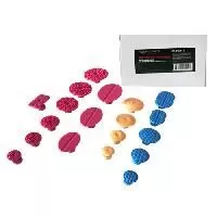 Набор адаптеров RF-915M1-P пластиковых для беспокрасочного удаления вмятин,19пр. ROCKFORCE /1