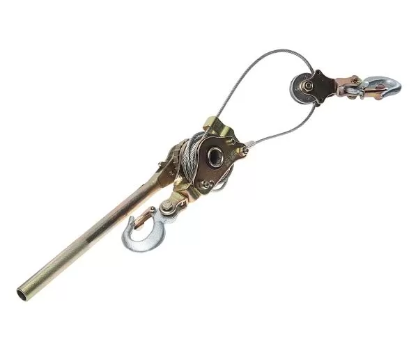 Лебедка RF-TRK-1000 рычажная 1т (диаметр троса - 4.8мм, длина - 2,2м) ROCKFORCE /1 NEW