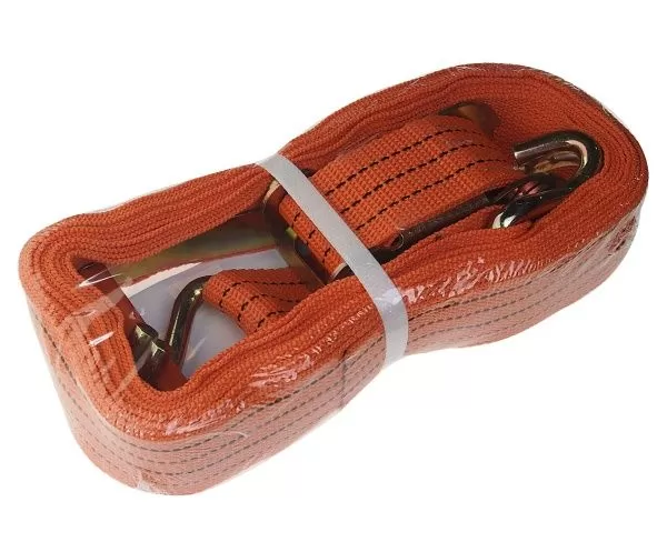 Стяжка для груза с храповиком 5000кг 8м х 50мм M-73508S MEGAPOWER /1/10