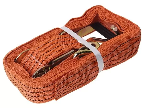 Стяжка для груза с храповиком 5000кг 6м х 50мм M-73506S MEGAPOWER