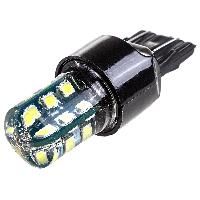 Автолампа диод T20 (W21/5W) 12V 24 SMD диода 2-конт Белая SKYWAY Повороты, задний ход, стопы