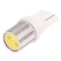 Автолампа диод T10(W5W) 12V 1 SMD Блистер без цоколя 1-конт Белая SKYWAY Габариты, номер, салон