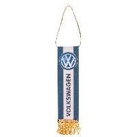 Вымпел прямоугольный VOLKSWAGEN фон синий (200х55) цветной (1шт) SKYWAY