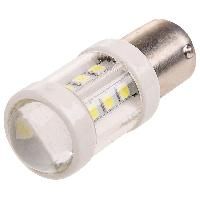 Автолампа диод S25 (P21W) 12-24V 18 SMD диодов BA15s 1-конт Белая SKYWAY Противотуманные, стопы, задний ход, повороты