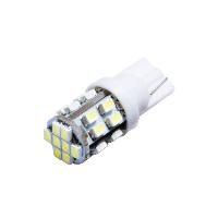 Автолампа диод T10 (W5W) 12V 24 SMD диода 1-конт Белая  SKYWAY Салон, габариты, номер, стопы min2