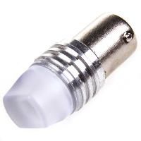 Автолампа диод S25 (P21W) 12V 9 SMD диодов BA15s 1-конт Белая SKYWAY Противотуманные, стопы, задний ход, повороты