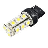 Автолампа диод T20 (W21W) 12V 18 SMD диодов 1-конт Белая SKYWAY Повороты, задний ход, стопы min2