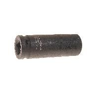 Головка торцевая 19мм 1/2" 6-гранная ударная удлиненная L=80мм ROCKFORCE RF-4458519 /1/10