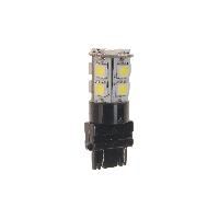 Автолампа T20W P27/7W (W3*16q) 13 SMD 5050 WHITE 260лм 6000K  12V MEGAPOWER /10/100