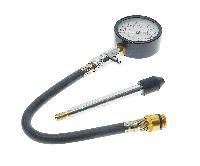Компрессометр бензинового двигателя RF-903G7 Profi (0-21Bar, М14, М18 + жесткий прижимной адаптер-переходник) 3пр., в кейсе ROCKFORCE /1