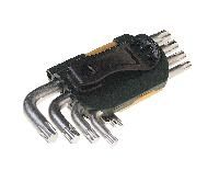Набор ключей TORX RF-5098: Г-образных T10-T50 9пр. на пласт. держат.  ROCKFORCE /1/10/40