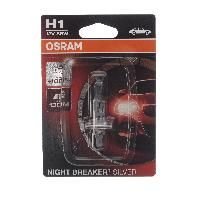 Автолампа H1 (55) P14.5s+100% NIGHT BREAKER SILVER (блистер) 12V OSRAM /1/10 NEW