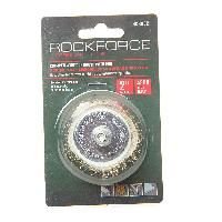 Кордщетка RF-BCR002 чашеобразная латунная для дрели 50мм, в блистере  ROCKFORCE /1