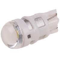 Автолампа диод T10 (W5W) 12V 1SMD диод 1-конт Белая SKYWAY A OSRAM, стопы, задние противотуманные фары min 20