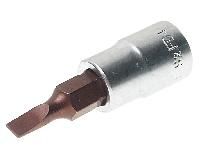 Головка-бита шлицевая SL 4мм, 1/4" ROCKFORCE /1/10/100