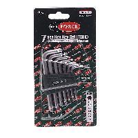 Набор ключей TORX RF-5071: Г-образных T10-40 7пр. на пласт. держат. ROCKFORCE /1/20/80