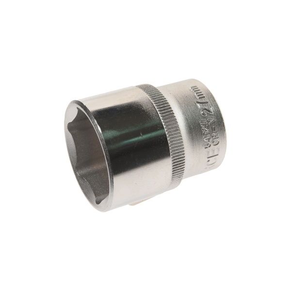 Головка торцевая 27мм 1/2" 6-гранная L=43мм ROCKFORCE RF-54527 /1/10