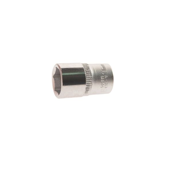 Головка торцевая 11мм 1/4" 6-гранная L=25мм ROCKFORCE RF-52511 /1/40