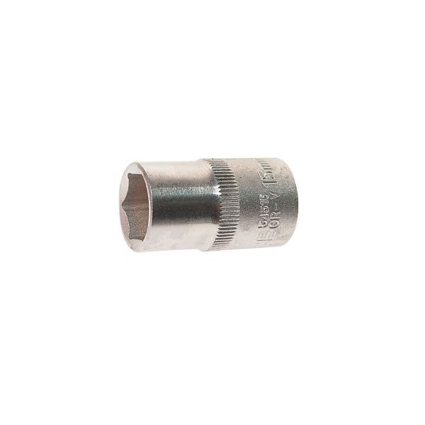 Головка торцевая 15мм 1/2" 6-гранная L=38мм ROCKFORCE RF-54515 /1/10