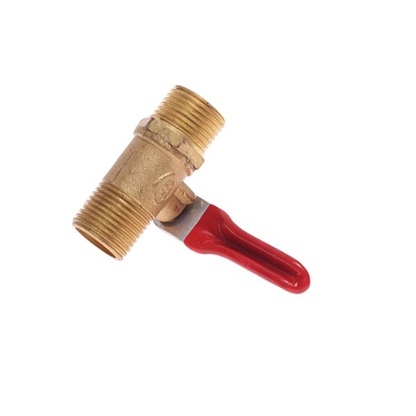 Кран воздушный RF-SP019/3/8  шаровый наруж. резьба 3/8" х 3/8"  в блистере ROCKFORCE /1 NEW