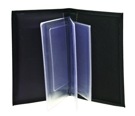 Бумажник водителя БВЛ5Л-17 BLACK натуральная кожа "SUBARU" (в коробке) АВТОСТОП /1