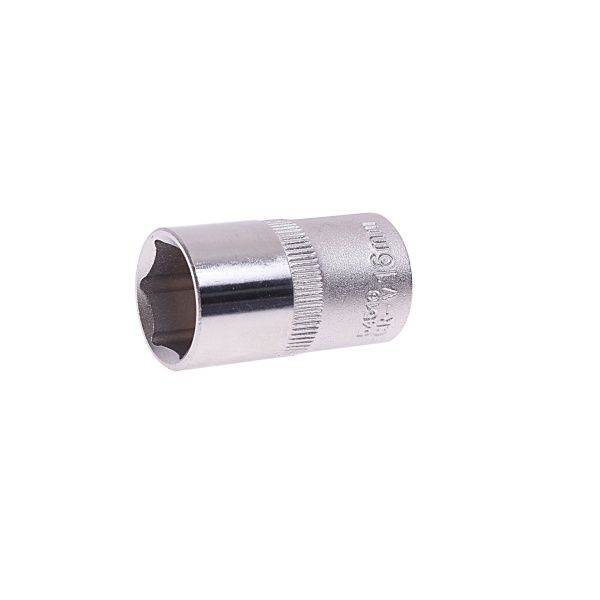 Головка торцевая 16мм 1/2" 6-гранная L=38мм ROCKFORCE RF-54516 /1/10