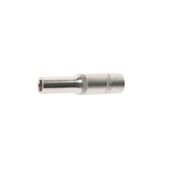 Головка торцевая  6мм 1/4" 6-гранная глубокая L=45мм ROCKFORCE RF-5255006 /1/40