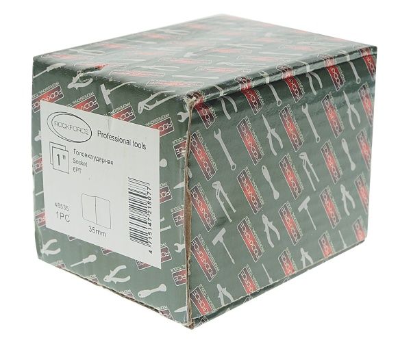 Головка торцевая 35мм 1" 6-гранная ударная ROCKFORCE RF-48535 /1