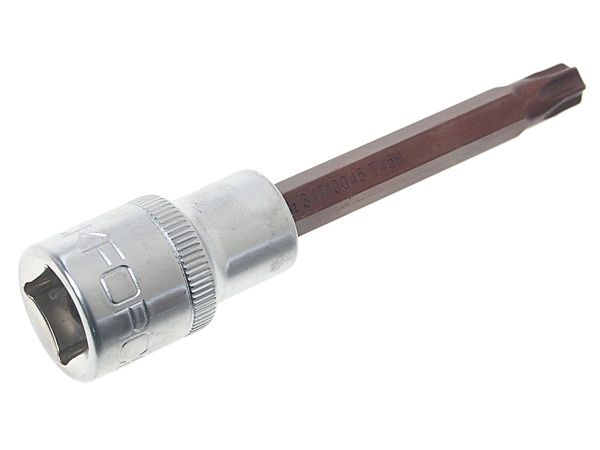 Головка-бита TORX Premium T45 с отверстием 1/2" (L-100мм) ROCKFORCE /1