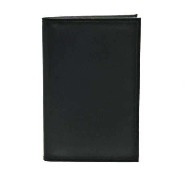 Бумажник водителя БВЛ5Л-14 BLACK натуральная кожа "KIA" (в коробке) АВТОСТОП /1