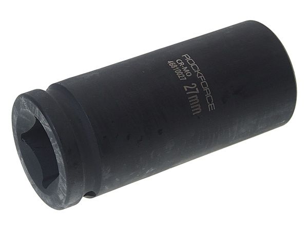 Головка ударная глубокая 3/4", 27мм 12-гранная ROCKFORCE  RF-46810027 /1