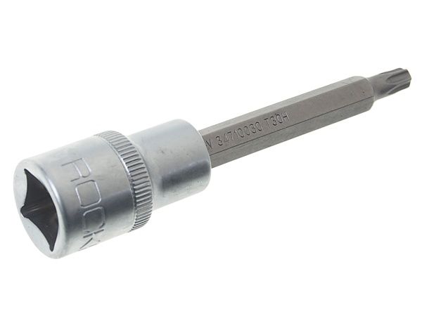 Головка-бита TORX T30 с отверстием 1/2" (L-100мм) ROCKFORCE /1