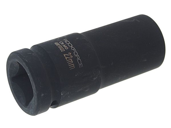 Головка ударная глубокая 3/4", 22мм 12-гранная ROCKFORCE  RF-46810022 /1