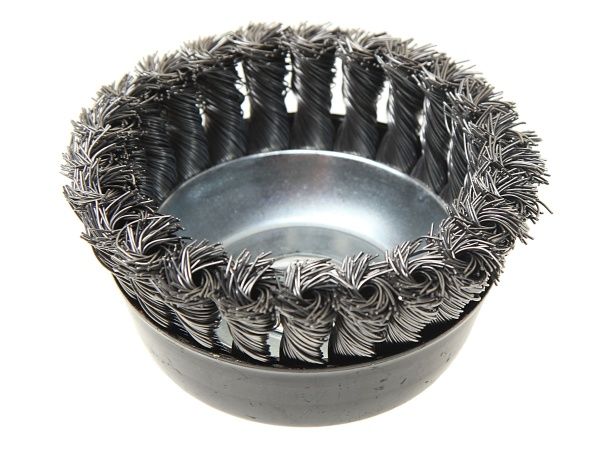 Кордщетка RF-BWC104 чашеобразная стальная витая для УШМ 100мм ROCKFORCE /1