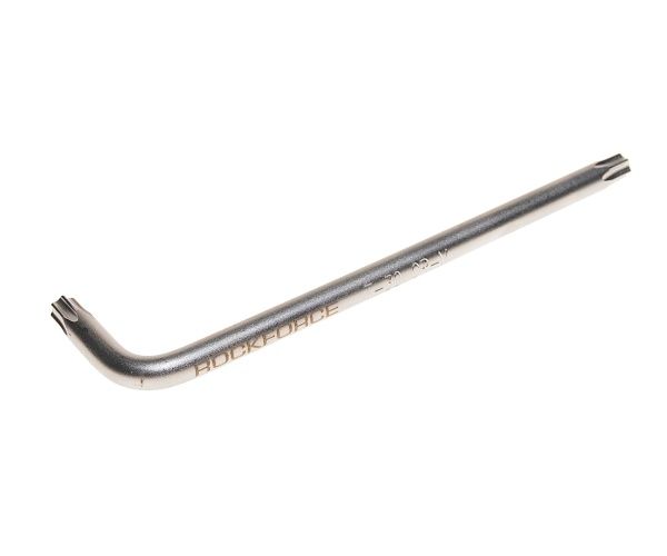 Ключ TORX T30H RF-76730L: Г-образный удлиненный с отверстием ROCKFORCE /1/10