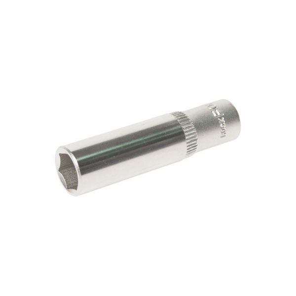 Головка торцевая  9мм 1/4" 6-гранная глубокая L=45мм ROCKFORCE RF-5255009 /1/40
