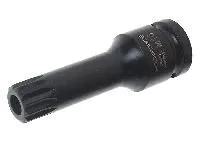 Головка-бита SPLINE глубокая ударная 1/2", M16 с отверстием ROCKFORCE RF-24807816T /1