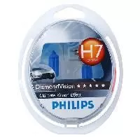 Автолампа H7 (55) PX26d DiamondVision 5000K (2шт) 12V PHILIPS /1/5/30 HIT