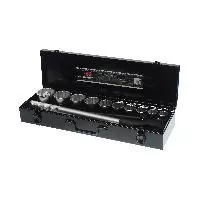 Набор торцевых головок RF-6141-9: 3/4"DR 12-гранных 22-50мм 14пр. ROCKFORCE /1