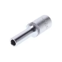 Головка торцевая  8мм 1/2" 12-гранная глубокая L=75мм ROCKFORCE RF-5497708 /1/10