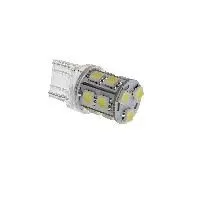 Автолампа W21W (W2.5*16q) 13 SMD 5050 WHITE 6000K 260лм   12V MEGAPOWER /10 /100