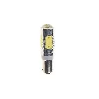 Автолампа T4W (BA9s) 5 SMD MEGA WHITE 6000K 350лм 12V MEGAPOWER /10 /100 OLD