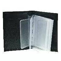 Бумажник водителя БВЛ5Л-4 BLACK натуральная кожа "HYUNDAI" (в коробке) АВТОСТОП /1